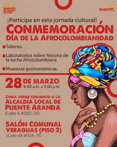 Jornada Cultural Afrocolombiana ¡Participa en esta jornada cultural!