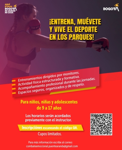 ¡Entrena, muévete y vive el deporte en los parques!