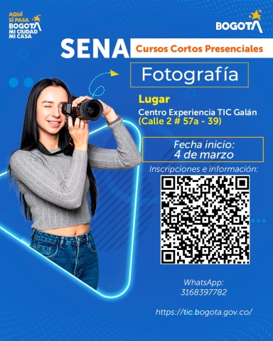 Cursos Cortos Presenciales - Fotografía