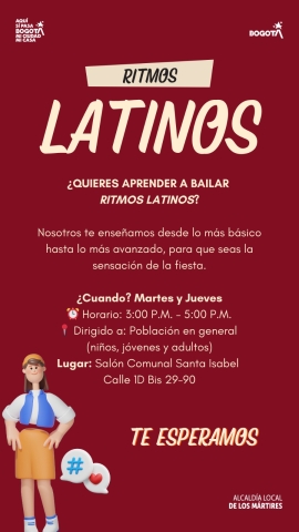 Ritmos Latinos llegó con toda la energía a Los Mártires