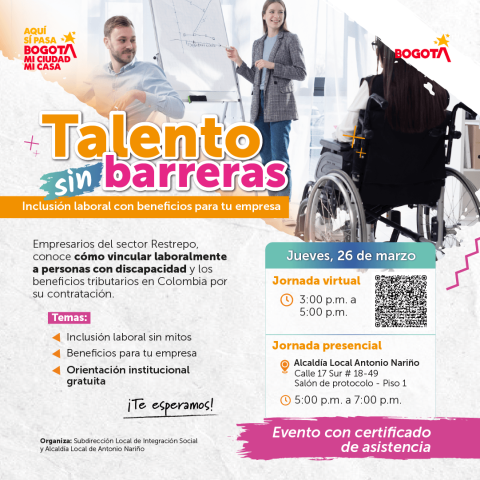 Talento sin barreras en Antonio Nariño