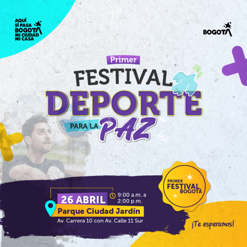 Primer Festival Deporte para la Paz en Antonio Nariño