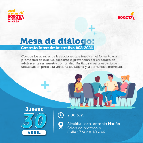 Mesa de diálogo: Contrato Interadministrativo 002-2024