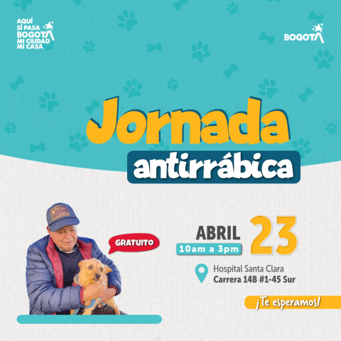 Jornada Antirrábica en Hospital Santa Clara