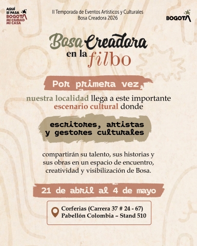Bosa en la Feria del Libro 