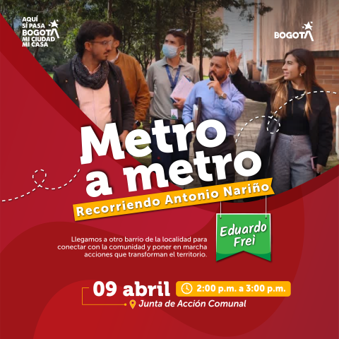 Metro a metro en Eduardo Frei – Recorriendo Antonio Nariño