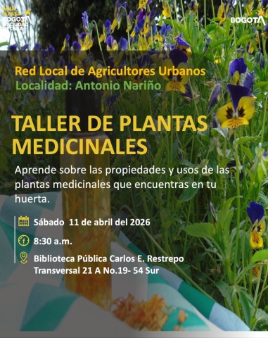 Taller de Plantas Medicinales en Antonio Nariño