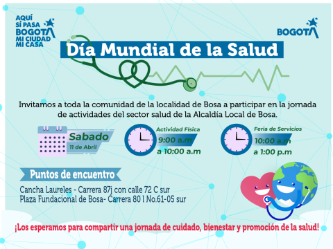 Jornadas por el Día de la Salud en Bosa