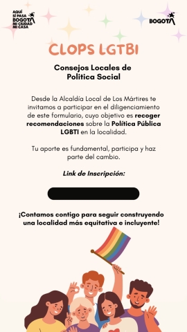 Invitación virtual a la comunidad de Los Mártires.