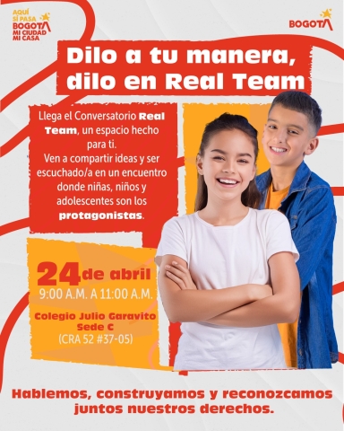 Dilo a tu manera, dilo en Real Team