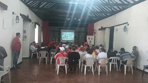 Reunión de socialización del contrato 