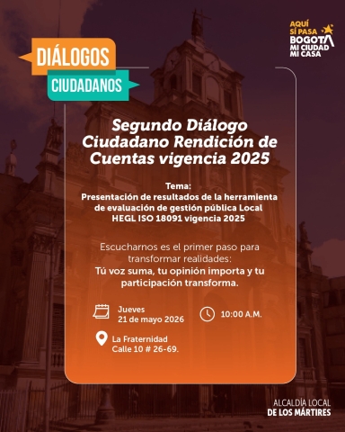 Invitación formal a la comunidad.