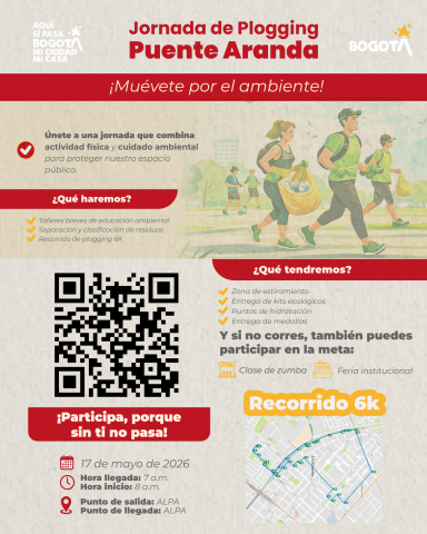 Jornada de Plogging Puente Aranda