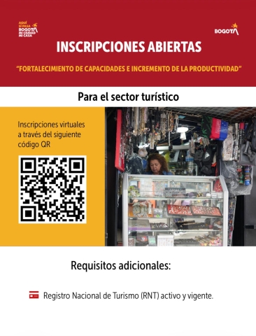 INSCRIPCIONES ABIERTAS "FORTALECIMIENTO DE CAPACIDADES E INCREMENTO DE LA PRODUCTIVIDAD"