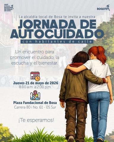 Jornada de Autocuidado dirigida a habitantes de calle en Bosa