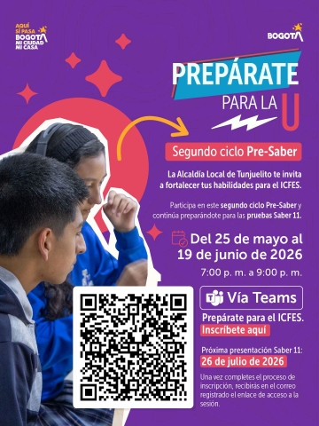 PREPARATE PARA LA U Segundo ciclo Pre-Saber- TUNJUELITO