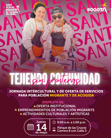 Tejiendo Sin Fronteras: jornada intercultural para población migrante y de acogida