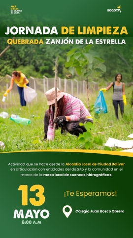 Limpieza Quebrada el Zanjón 