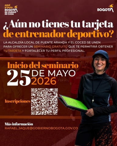 ¿Aún no tienes tu tarjeta de entrenador deportivo?
