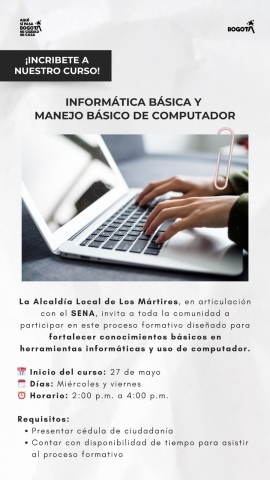 Convocatoria abierta a la comunidad de Los Mártires