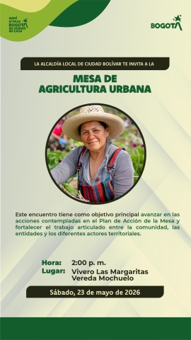 Mesa de agricultura urbana