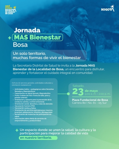 Jornada +MAS Bienestar en Bosa