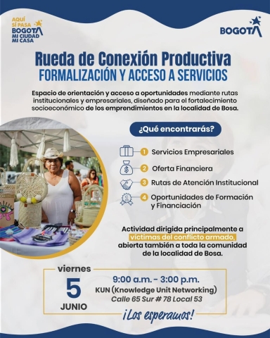 Rueda de Conexión Productiva en Bosa