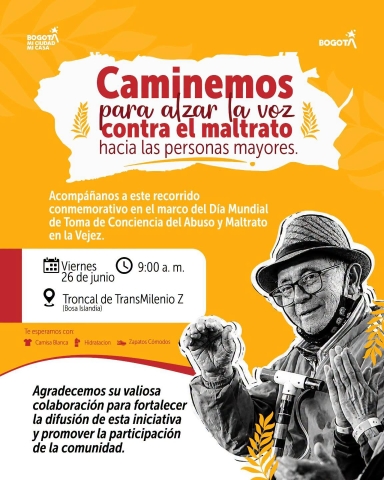 Día Mundial de Toma de Conciencia del Abuso y Maltrato en la Vejez en Bosa