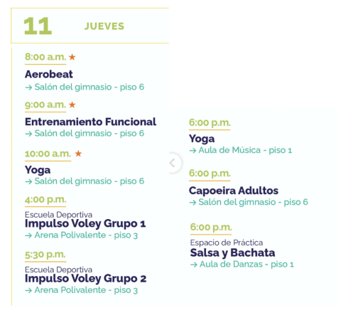 Invitación plan deportivo en el CEFE 