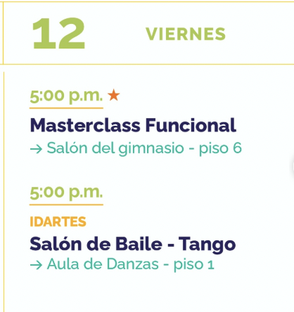 Invitación plan deportivo en el CEFE 