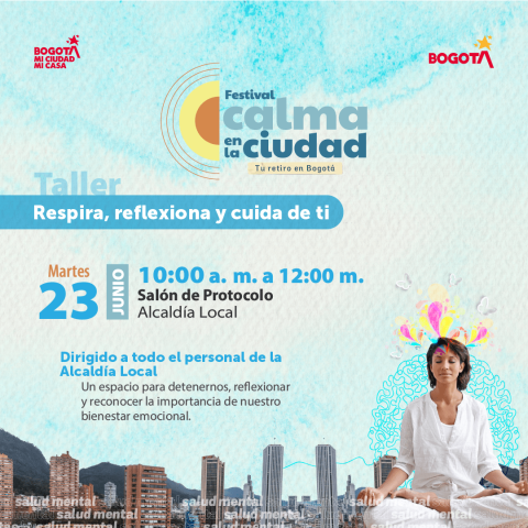 Festival Calma en la Ciudad: un espacio para respirar, reflexionar y cuidar de ti