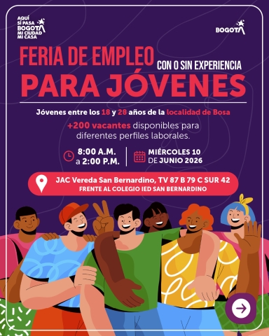 Feria de Empleo para Jóvenes en Bosa