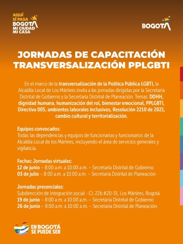Jornada de trasnversalización de Los Mártires