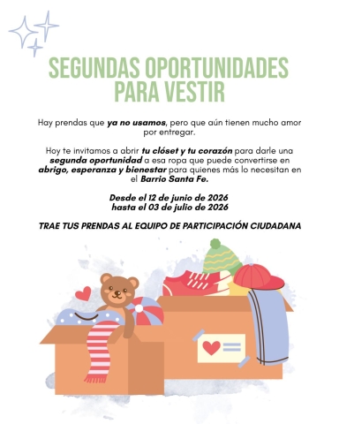 Segundas oportunidades para vestir