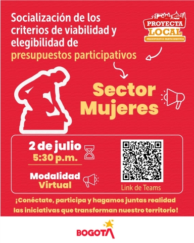Socialización de los criterios de viabilidad y elegibilidad de presupuestos participativos
