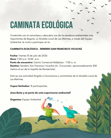Invitación formal a la comunidad.