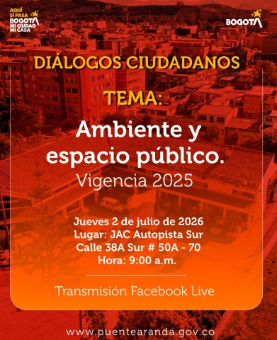 Diálogos ciudadanos: Ambiente y espacio público.