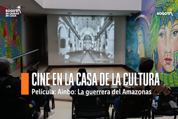 Cinemateca en la casa de la cultura de Barrios Unidos