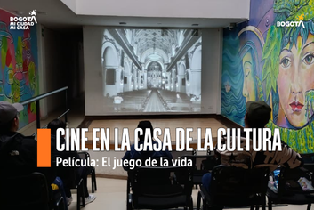 Cinemateca en la casa de la cultura de Barrios Unidos