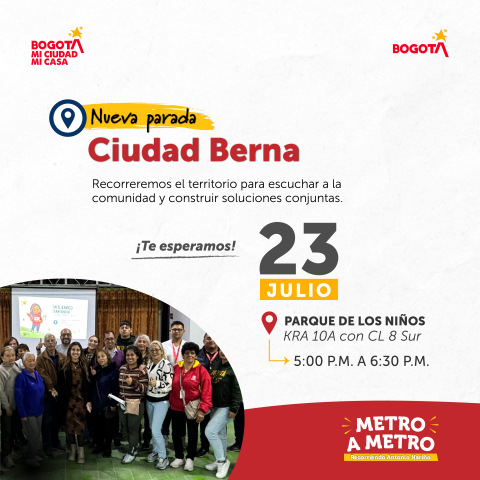Metro a Metro – Ciudad Berna