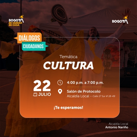 En Antonio Nariño seguimos construyendo cultura con la participación de nuestra comunidad.