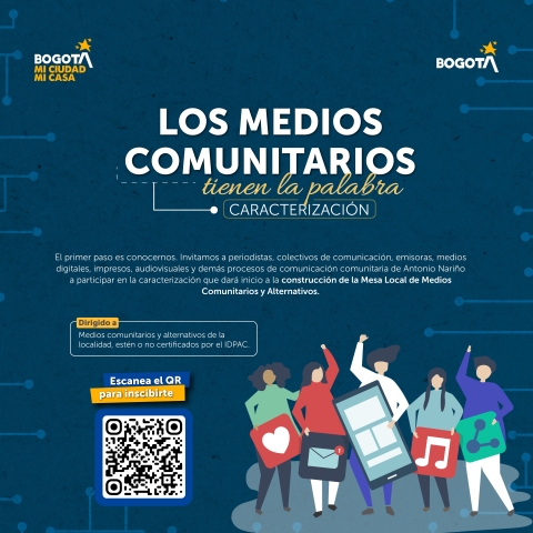 Antonio Nariño avanza en la caracterización de sus medios comunitarios y alternativos