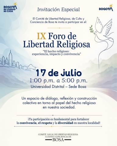 IX Foro de Libertad Religiosa en Bosa