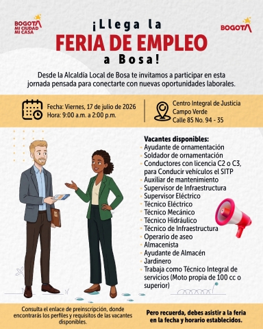 Feria de Empleo en Bosa