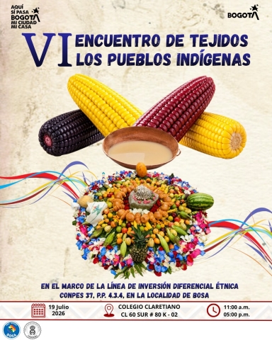 VI Encuentro de Tejidos de los Pueblos Indígenas en Bosa
