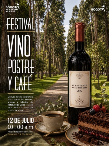 Vino, Postres y Café
