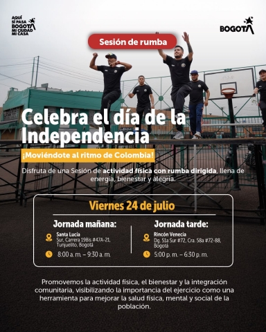 Celebra el Día de la Independencia con Sesión de Rumba