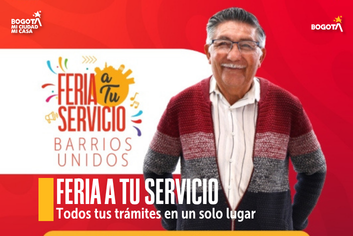Feria a tu servicio en Barrios Unidos