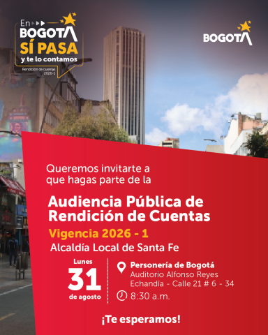 Audiencia publica de redención de cuentas