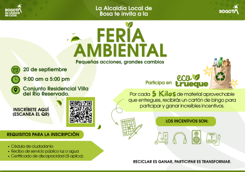 Feria Ambiental en Bosa 